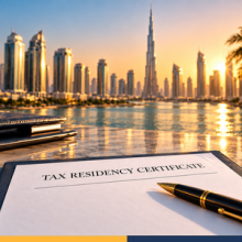 Tax residency certificate